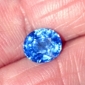 Burmese unheated blue sapphire