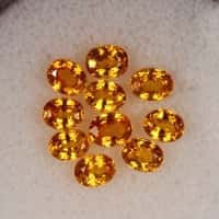 Ceylon golden Orange Sapphire